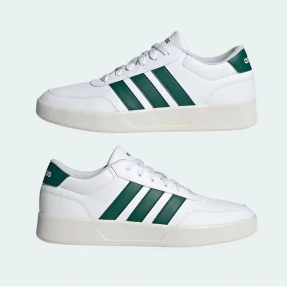 adidas Other - NWT ADIDAS Breaknet 3.0 Sneaker, Tennis Shoe, Men's Size 10, White/Green